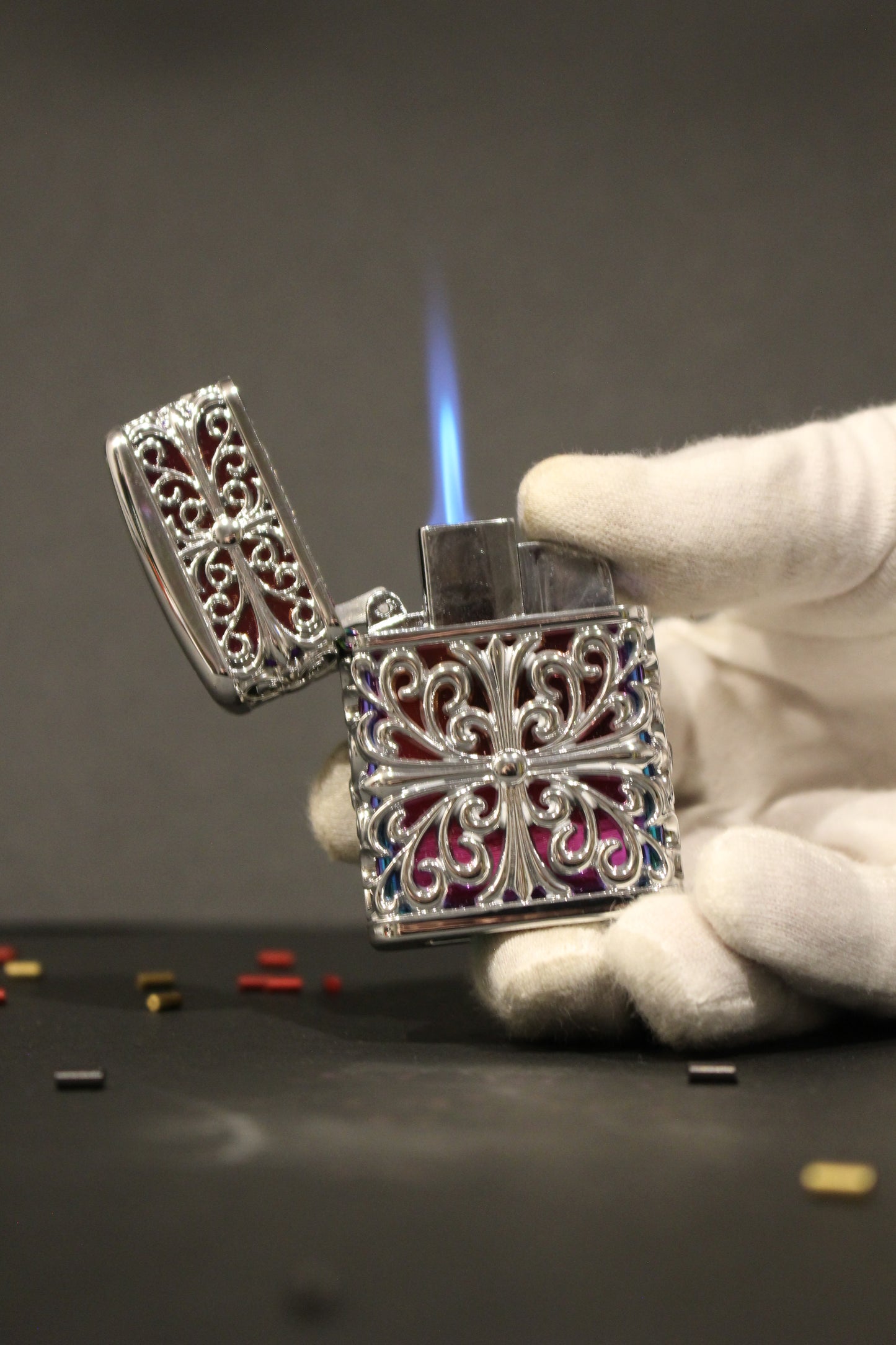 Rainbow Silver Lighter